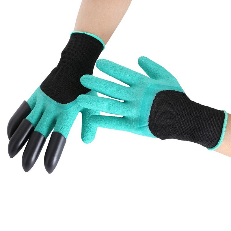 Erde graben handschuhe gartenarbeit blumen pflanze... Grandado