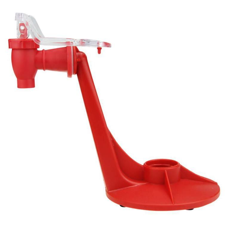 Upside Down Coke Bottle Soda Water Soft Drinking Dispenser Faucet Saver Holder: Default Title