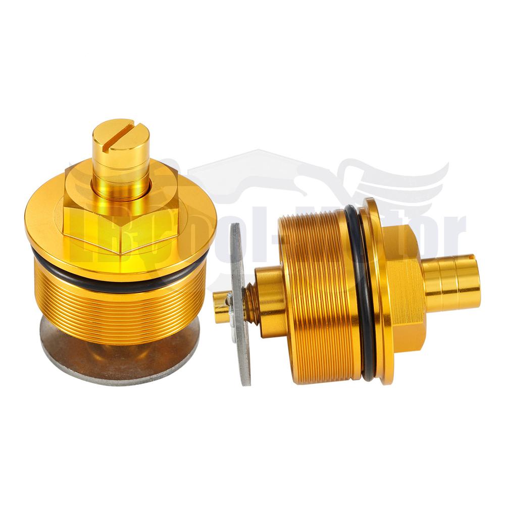 Vorspannung Gabel Kappe Für Honda NT650 Bros 650 XL700V Transalp 700 41mm Hexagon Einstellen Gabel Bolzen