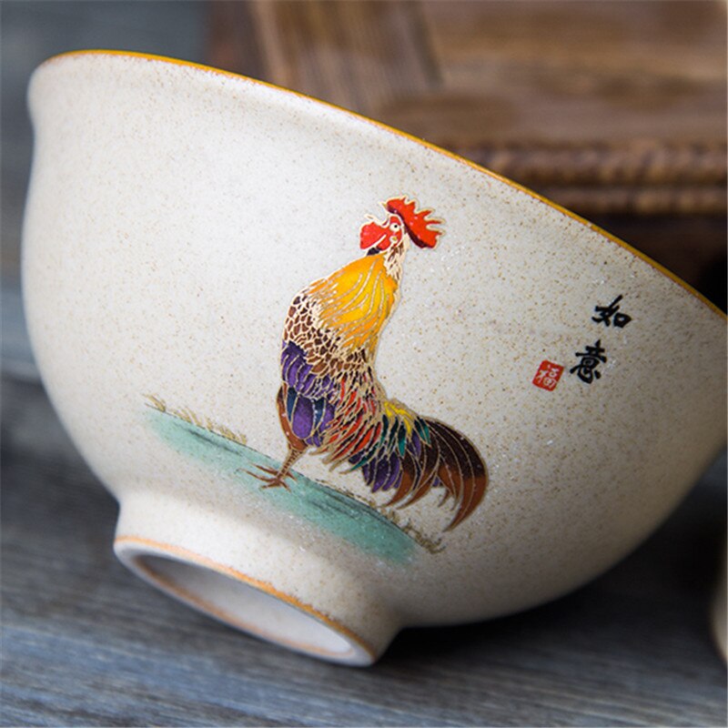 Whyou 1 Stuk 100/110Ml Vintage Wijnglas Theekopje Retro Thee Enkele Cup Kom Relatiegeschenk Drinken Ware Theewaar