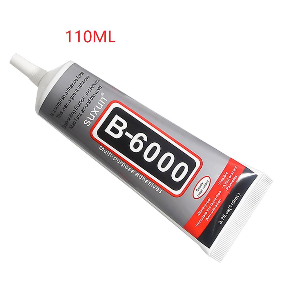 B7000/B6000 Kleber 3/9/15/25/50/110ml Multi Funktion Kleber Klebstoff epoxy Harz Diy Schmuck Handwerk Reparatur Handy Glas Liefert: B-6000  110ml