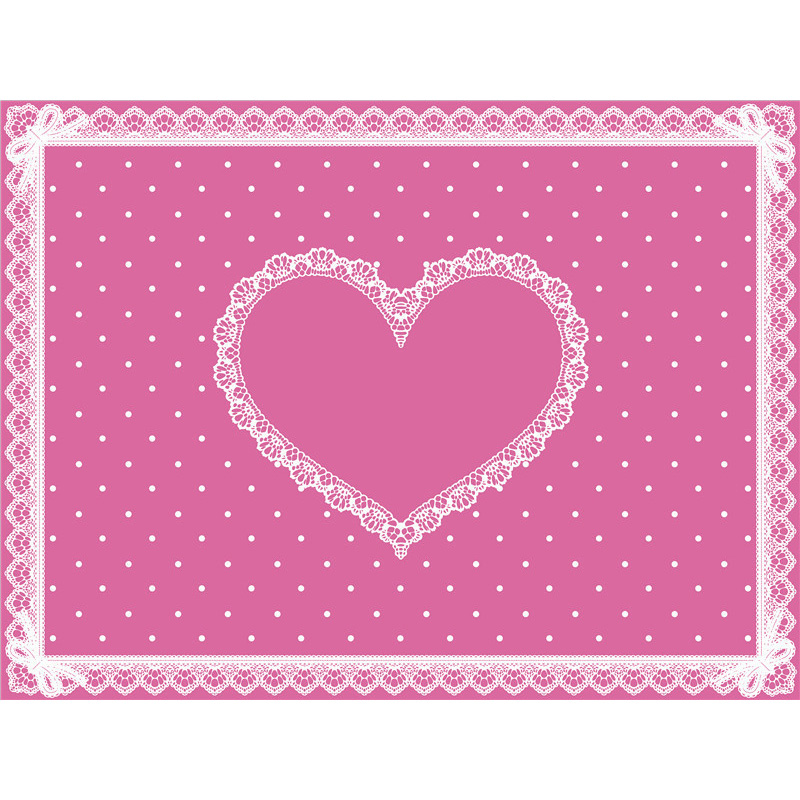 Siliconen Nail Mat Opvouwbare Nail Tafel Matten Kant Nail Hand Kussen Pad Leuke Dot Manicure Tafel Wasbare Nail Kleur Pads nail Art: Pink-white