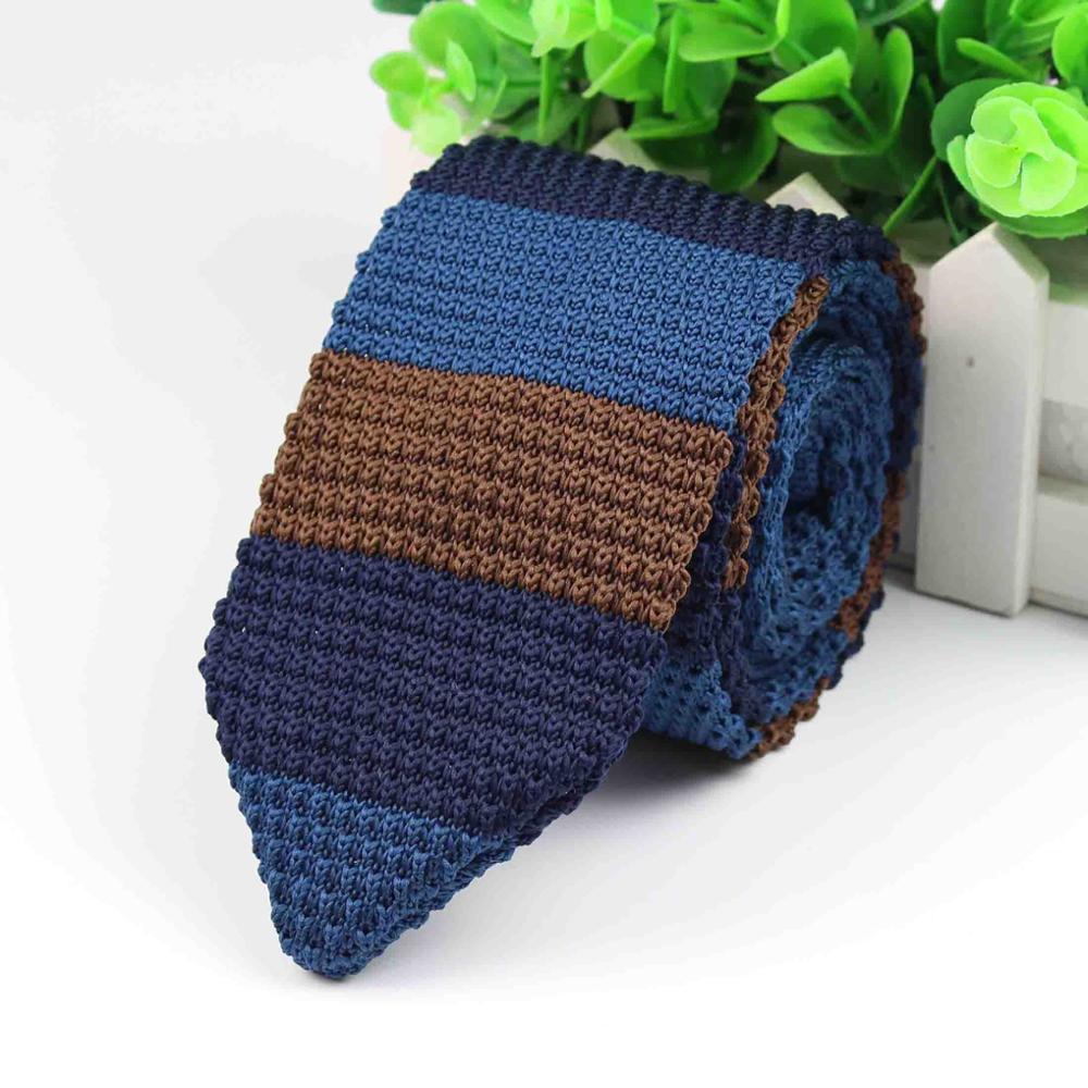 Neue Stil, , männer Bunte Krawatte stricken Gestrickte Krawatten Krawatte Normale Dünne Klassische Gesponnene Cravate Schmale Krawatten: 4
