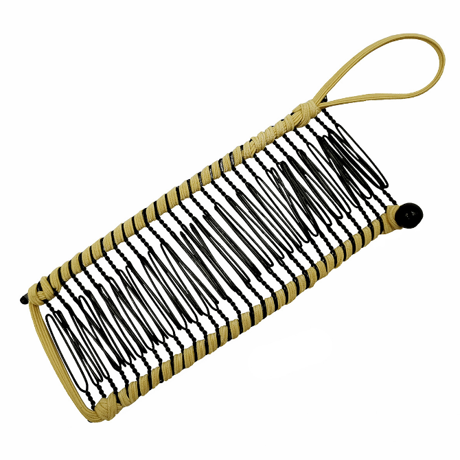 20/30 Zahn Banane Haarspange für dickes lockiges schweres Haar Kämme Vintage Bar Verschluss Haarnadeln Modellierungswerkzeuge Haarschmuck: Blau