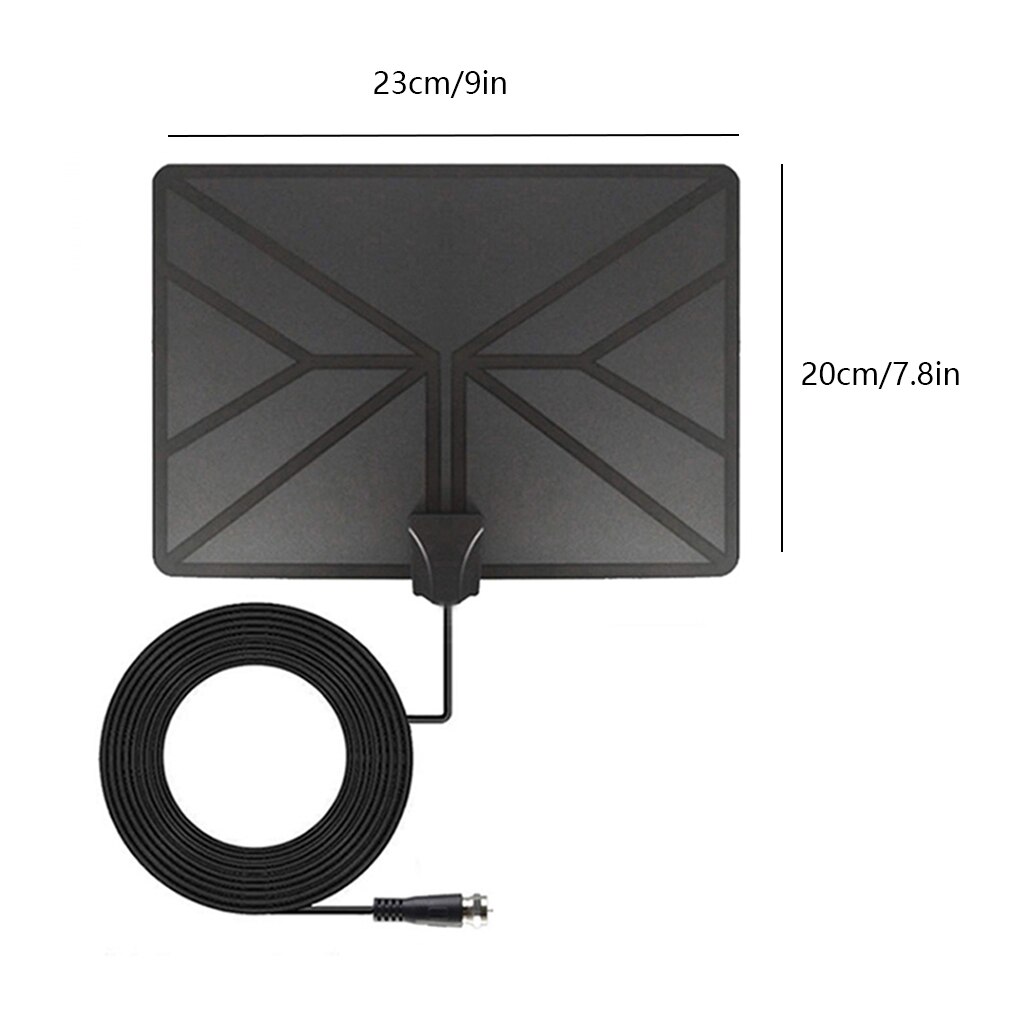 4K Digital HDTV Aerial Indoor Amplified Antenna 1500 Miles HD 1080P TV Local Channels Broadcast: NO.2