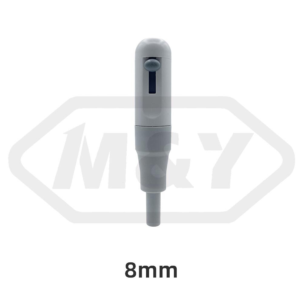 Dental Speekseluitwerper Zwakke Zuig Adapter Kleppen Met Siliconen Hoofd Tanden Whitening Neus: 8mm