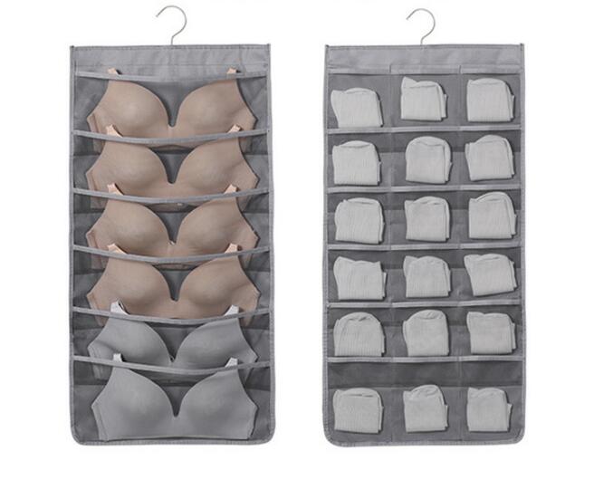 Ondergoed Beha Organisator Opbergdoos Grijs Beige Drawer Closet Organisatoren Dozen Voor Ondergoed Sjaal Sokken Hanger Organiser: Style 3