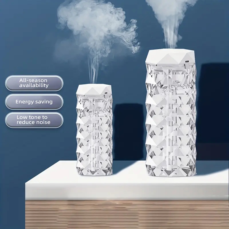 1pc Portable Ultrasonic Oil Diffuser and Air Humidifier - 400ml/Capacity - Perfect for Home, Office, and Gifting - Cute
