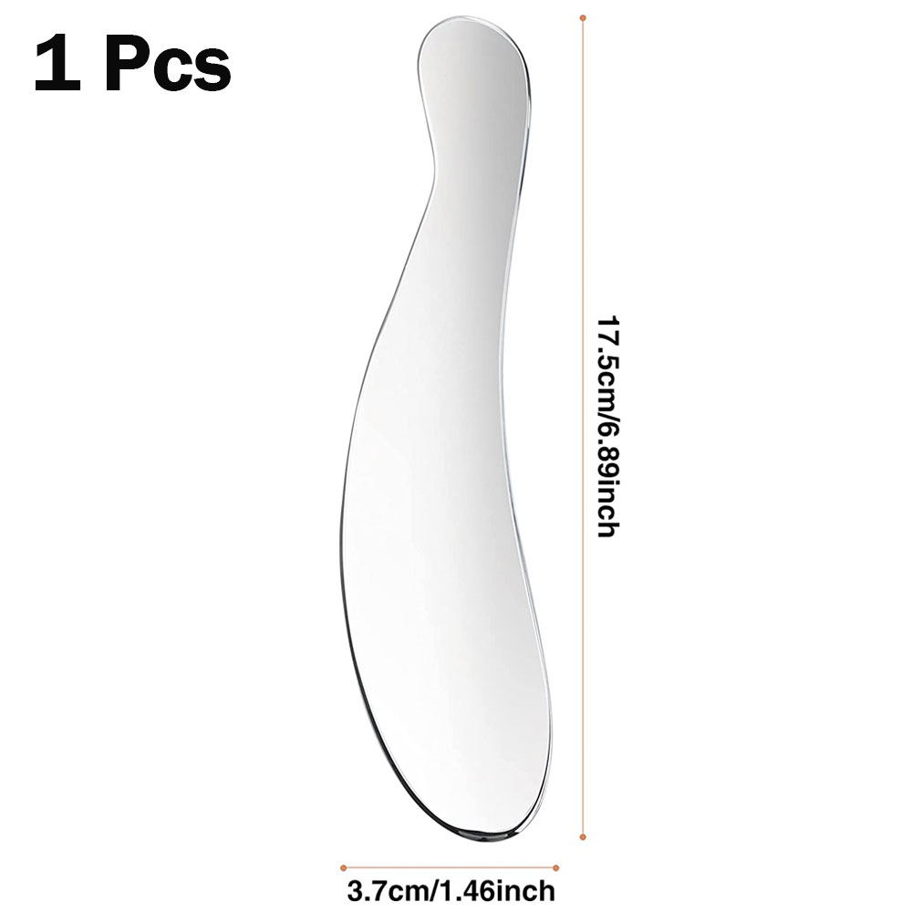 Juego de herramientas de masaje para raspar Gua Sha de acero inoxidable, para espalda, piernas, brazos, cuello, hombros y todo el cuerpo, 1/4/7 Uds.: Multicolor