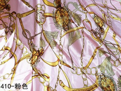 150cm satintyg klassiskt kedjetryck tyg hemservice sjal påslakan smycken tyg sjalar scarf gör-det-själv-tyg: 13