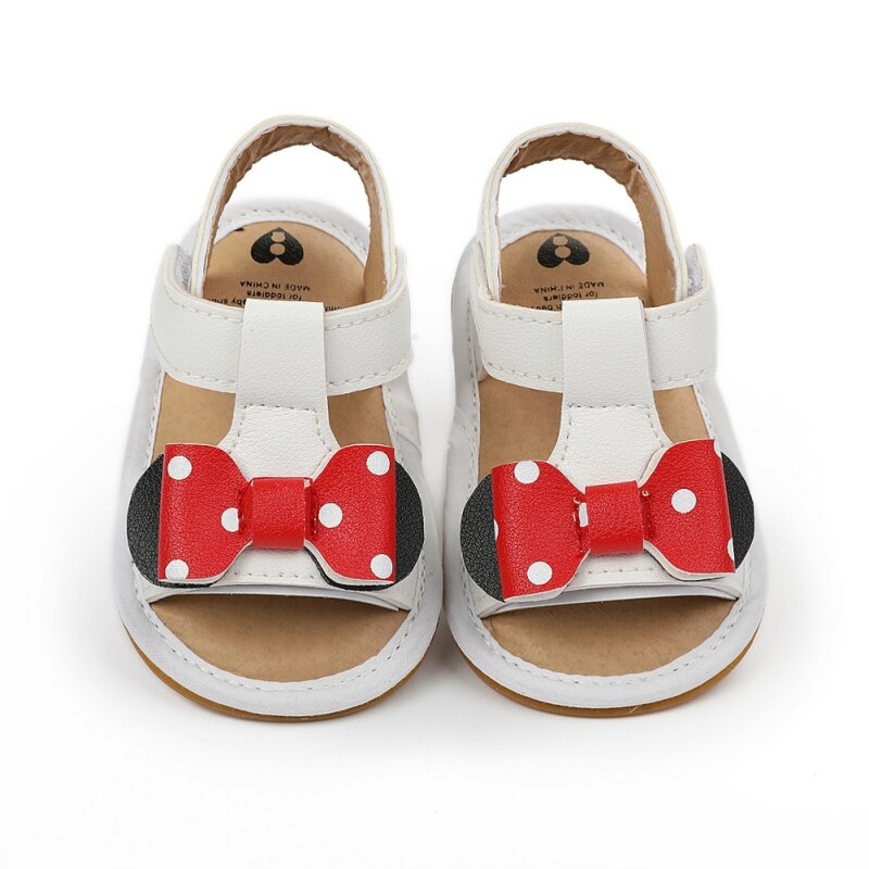 Pu Baby Antislip Sandalen Kind Zomer Meisjes Mode Antislip Sandalen Sneakers Baby Schoenen 0-18M baby Wandelschoenen: W / 7-12 Months