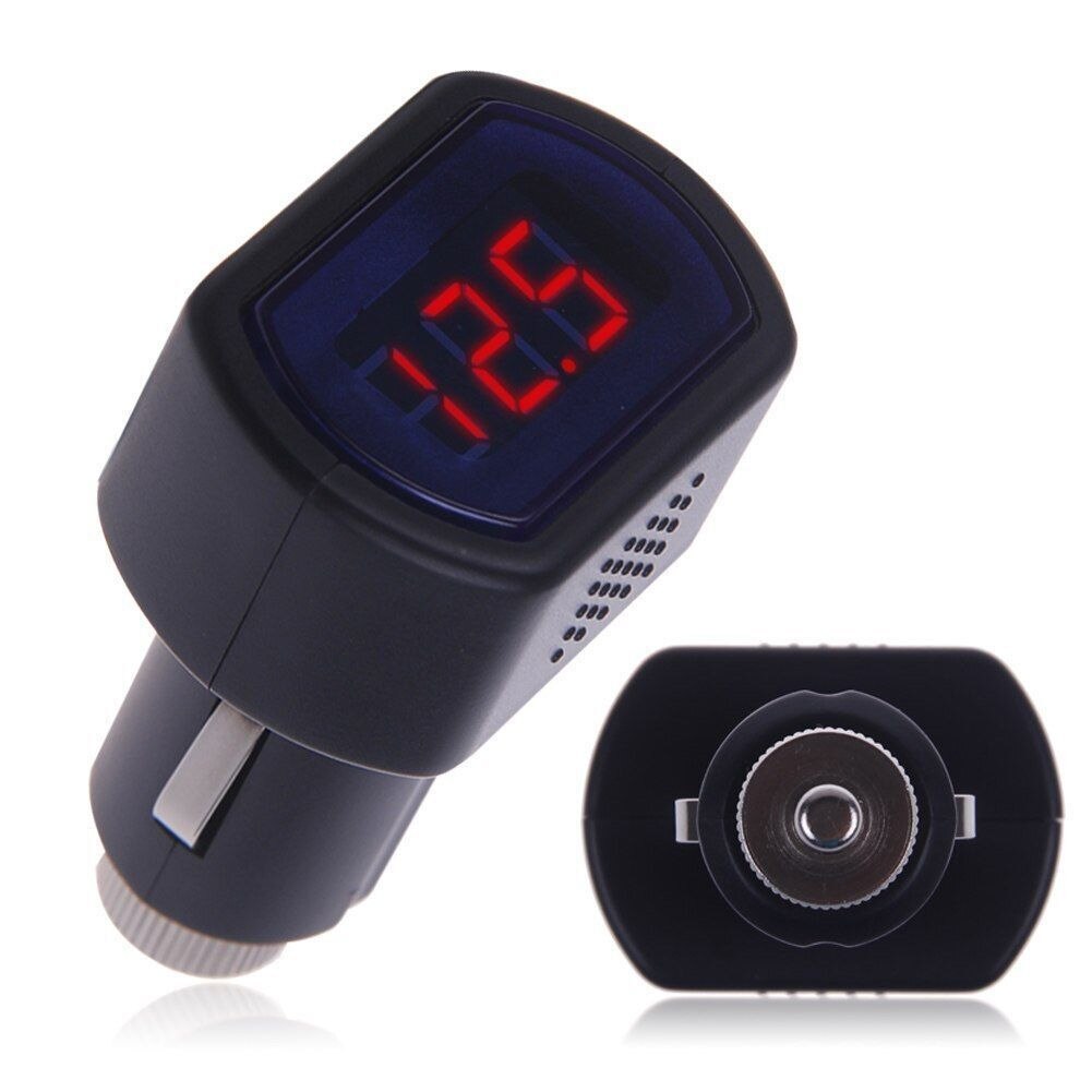 Car Styling Diagnostic Tools DC12V Digital LED Car Truck System Battery Voltmeter Voltage Gauge Volt Meter Tester