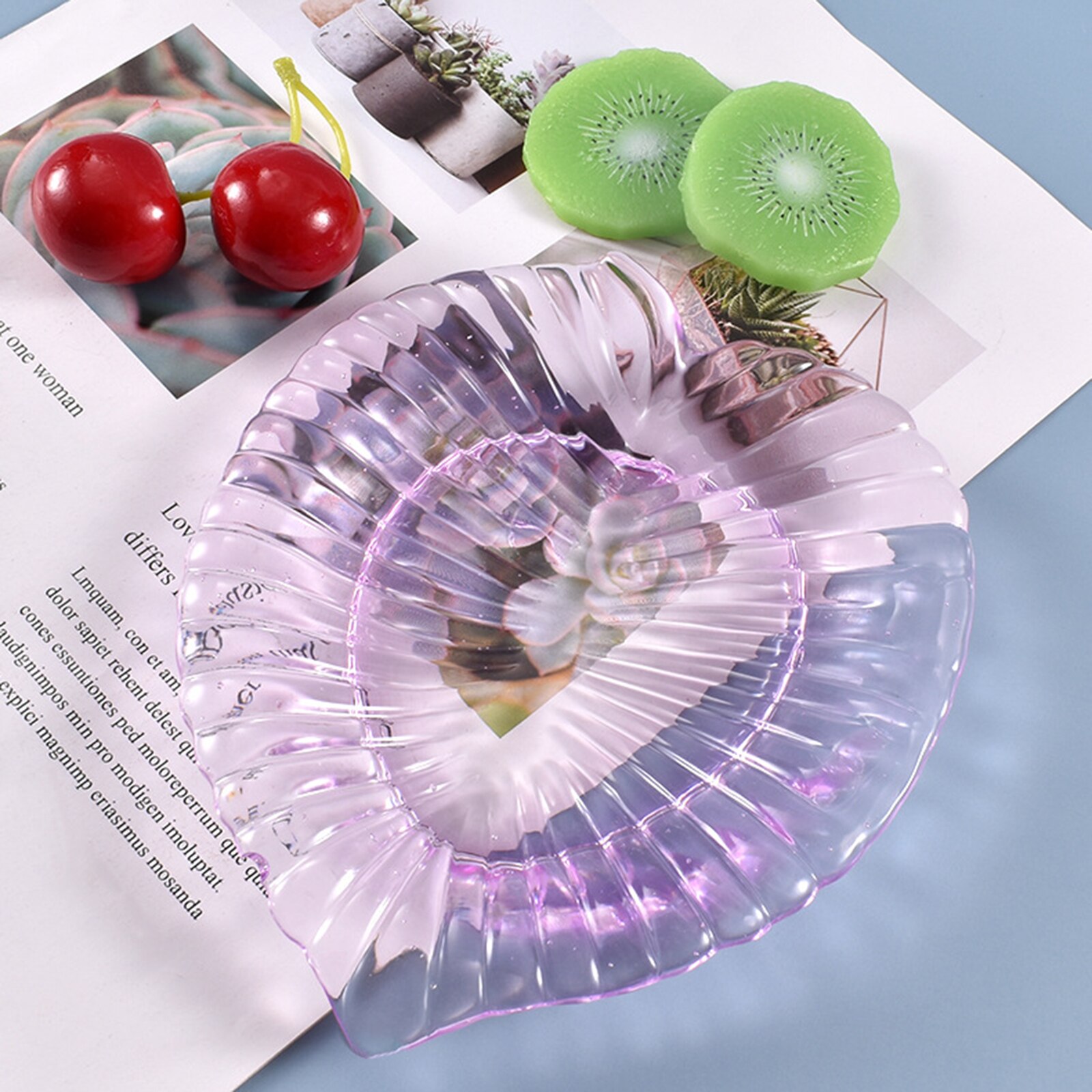 DIY liść popielniczka taca żywica epoksydowa formy forma silikonowa płyta z biżuterią talerz na owoce rękodzieło dostarcza narzędzia robić tworzenia biżuterii SQ0325
