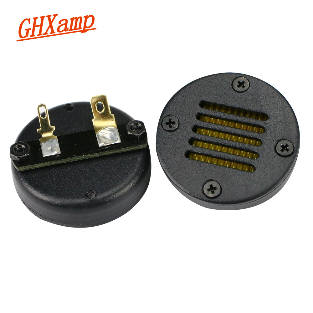 GHXAMP 40mm AMT Tweeter Draagbare Luidspreker 8Ohm 15-30 W Neodymium Elektromagnetische Diafragma Treble Luidspreker 2 stuks