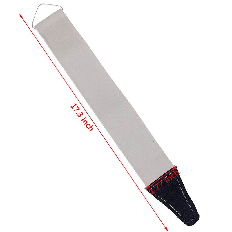 1PC Canvas Leather Shave Razor Sharpening Strop For Barber Open Straight Razor Sharpening Shave Razor Sharpening Strap Tool