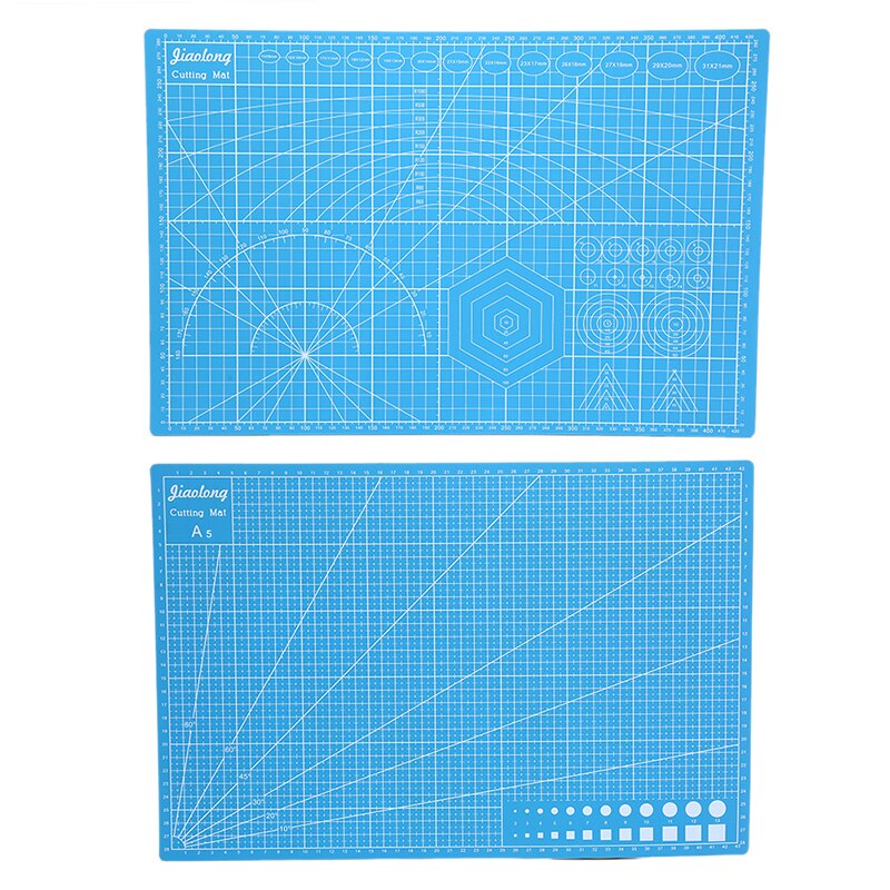 1pc A5 Multifunction Pvc Self Healing Cutting Mat Cutting Pad Board Paper Cutter Knife DIY Craft Tools Office School Supplies: F