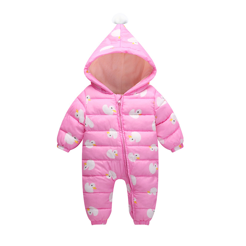 Ontworpen voor Russische winter jumpsuit baby meisje kleding snowsuit jacket voor meisjes jassen Park zuigelingsjongen sneeuw wear