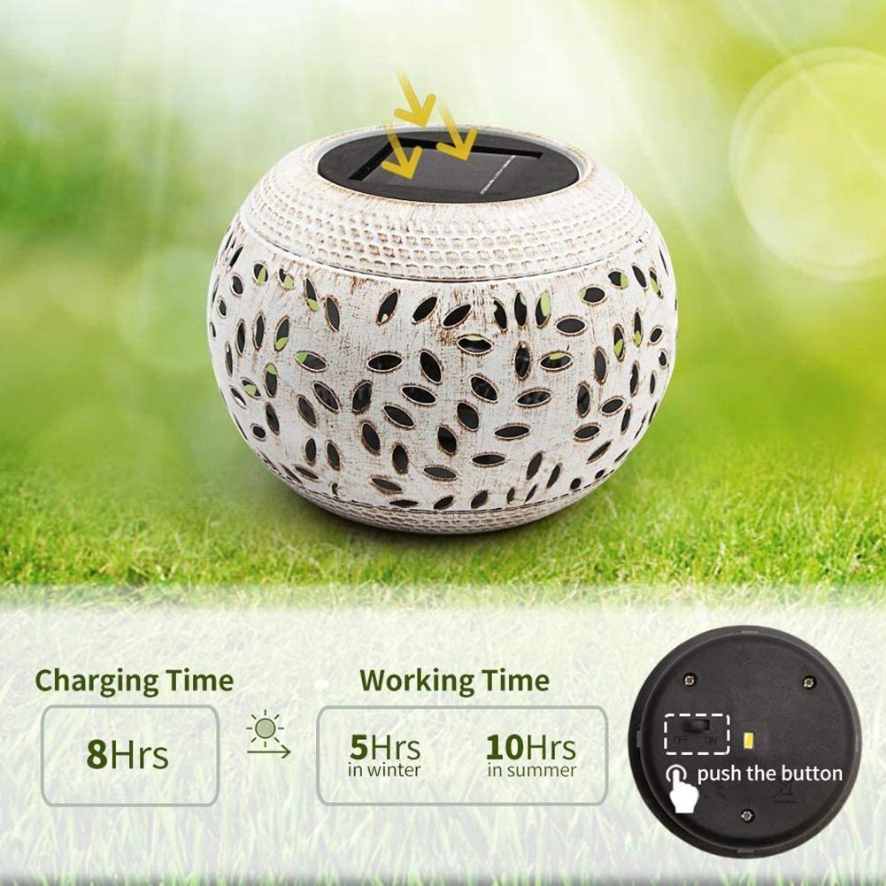 Smart Garden Solar Powered Replacement Round Led Light Box Solar Battery Box Solar Cells Poly Li-Ion Battery Charger