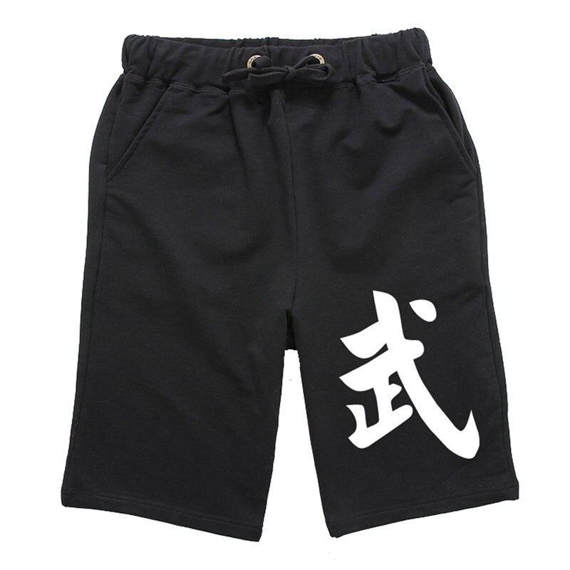 Sommar herr 4 färg kungfu boxningsshorts bomull kampsport byxor sport fitness byxor