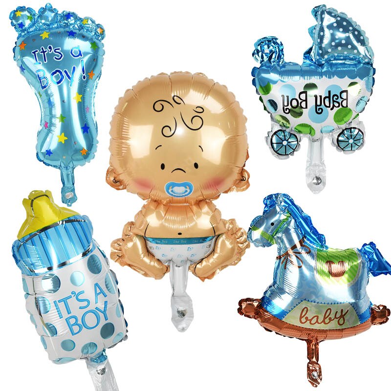 1Set Gender Reveal Napkin Cup Tablecloth Boy girl Balloon Kids baby Shower Birthday Birthday Favor Decoration Supplies