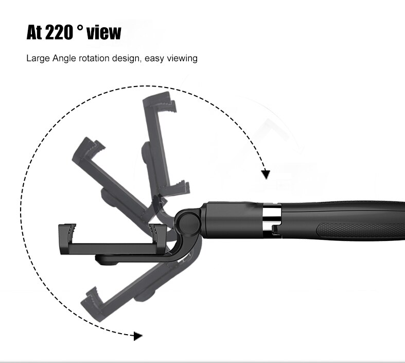 3 in 1 bluetooth monopod stativ stativ til xiaomi redmi note huawei iphone 11 xr 7 8 plus samsung mobiltelefon smartphone stativer