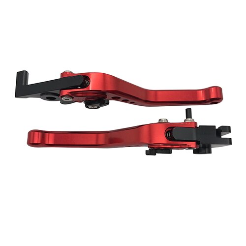 SEMSPEED Motorrad Kurz Bremse Kupplung Hebel Für YAMAHA XMAX 250 XMAX300 X-MAX 250 300 zubehör: rot Hebel