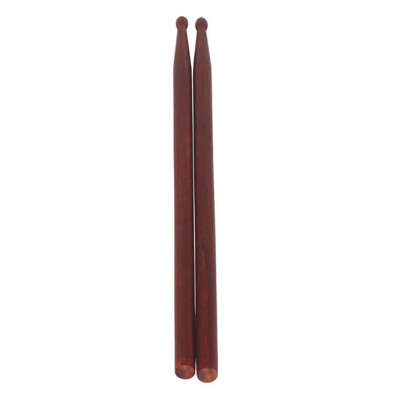 2 Stuks Lichtgewicht Drum Sticks Rood Hout Muziekinstrumenten Drum Sticks Percussie Accessoires