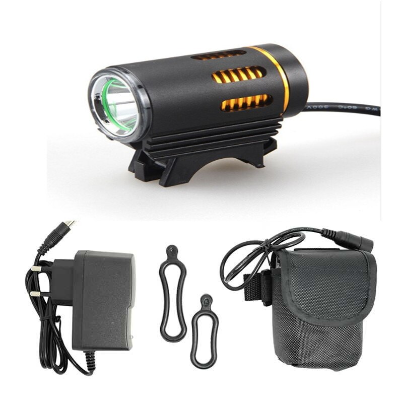 WasaFire XM-L2 LED Fahrrad Licht 3000lm Ultra Helle MTB Straße Fahrrad Vorderseite Lichter Mini Kopf Lampe 4 Modi Radfahren Scheinwerfer lampen: mit 9600mah Batterie