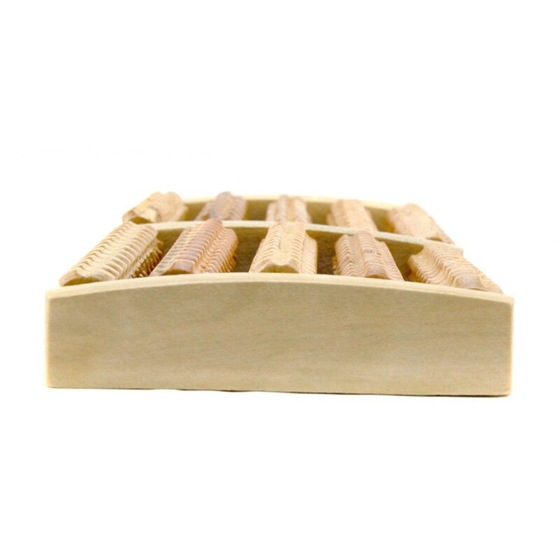 5 rå træ fodrulle træ sundhedspleje massageador zoneterapi relax relief massager spa anti cellulite fod massager