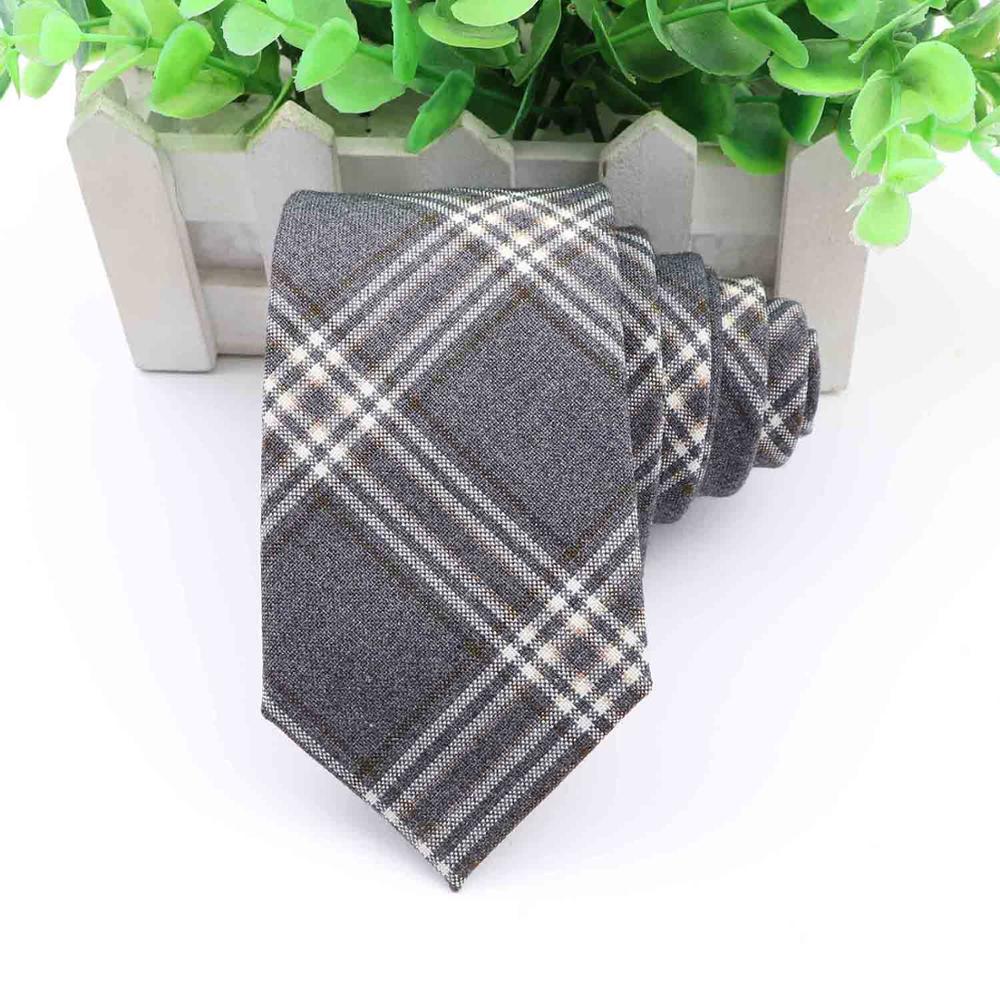 Slips klassisk herre plaid slips formelt slid jakkesæt sløjfer slips mandlige tr stof tynd slank farverig halsbånd: 8