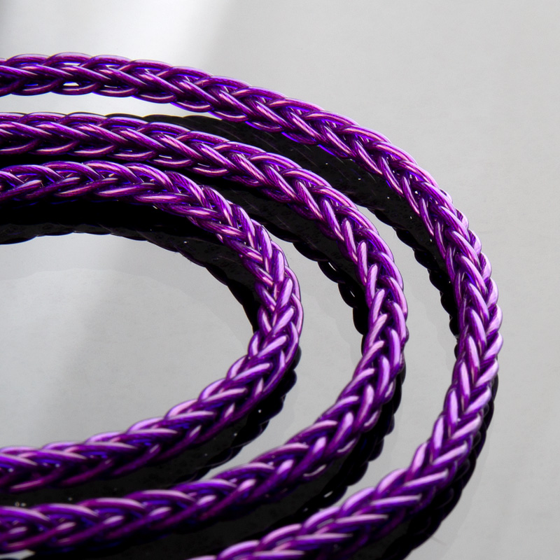 KBEAR Enma 8Core Furukawa Original PCUHD OFC Upgrade Cable 2.5/3.5/4.4mm With 2Pin/MMCX Connector For KBEAR LARK KS2 IEMS