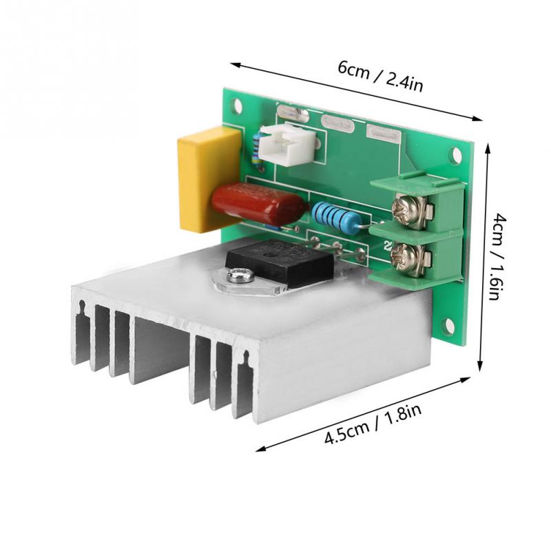 AC 0-220V 4000W 40A AC Motor- Geschwindigkeit Regler Spannung Regler LED Dimmer Gute neue