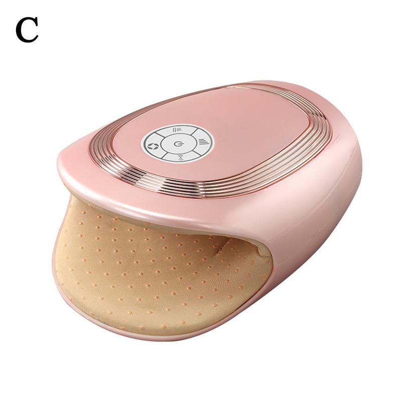 Hand Massager Smart Electric Hand Massage Device Heated Compress Physiotherapy Device Air Compression Finger Stimulator Massager: C