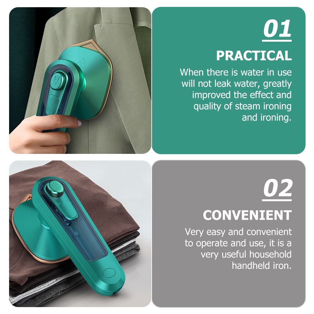 Handheld Steamers Clothes Ironing Machine Portable Home Steam Iron (Plug)