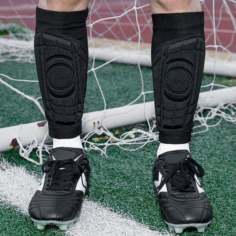 JA385 Professionelle Fußball Fußball Shin Pads Wache EVA Legging Sicherheit Ausbildung: XL