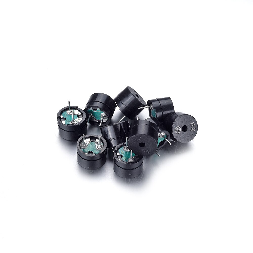 10 pièces 16 ohm 2KHz universel en AC 3V / 5V / 12V Buzzer passif 2 broches principe de fonctionnement à un haut-parleur ordinaire