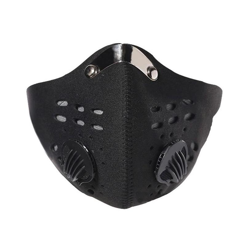 West Biking-mascarilla antipolvo para hombre y mujer, con carbón activado, para correr, anticontaminación, aislamiento facial, W4U4: C