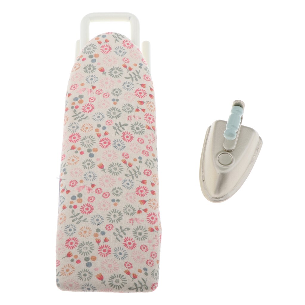 1:6 schaal poppenhuis mini strijkplank model poppenkamer decoratie accessoire kinderen