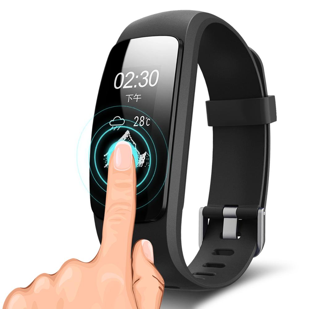 Originele Morefit Smart Horloge Smart Activiteit Trackers Hartslagmeter Slimme Horloges Voor Mannen Vrouwen Fitness Vs M5 Smart Armband