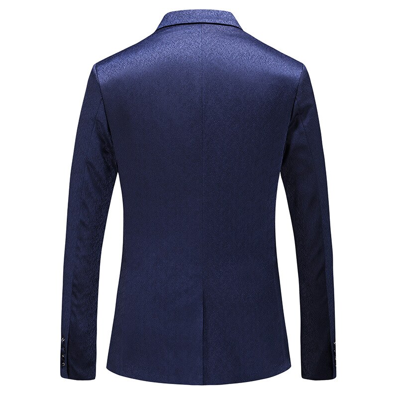 Texudo – veste Slim à simple boutonnage pour homme, tenue décontractée pour Banquet, fête d&#39;affaires, bal, bal, chanteur, hôte, danseuse