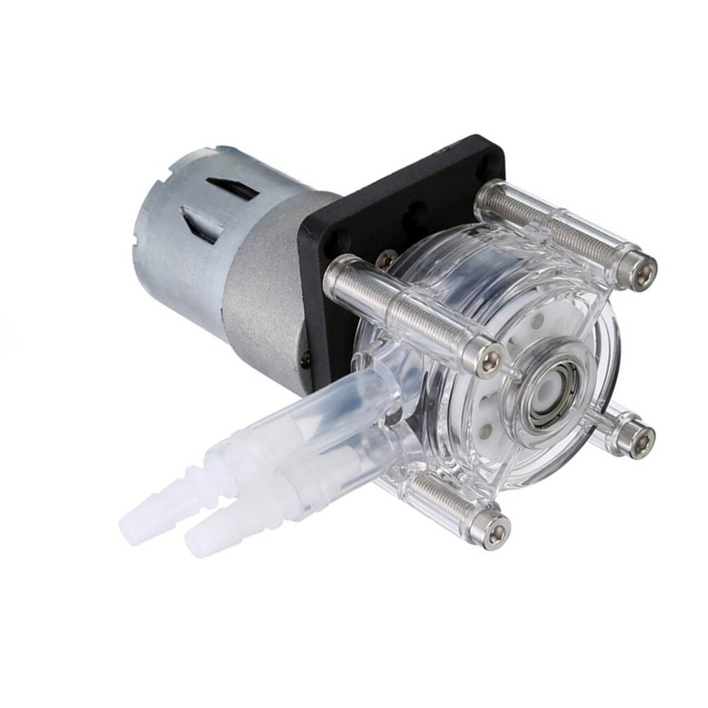 DC 12/24V Peristaltic Pump Large Flow Dosing Pump Anti-corrosion Vacuum Pump Strong Suction for Aquarium Lab