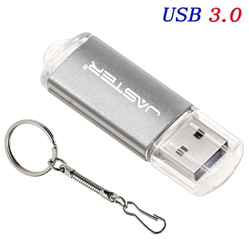 Neues USB 3.0 Kuli Metall Antrieb 8 GB USB-Blitz-Laufwerk mit hoher Kapazität 64 GB 128 GB tragbares Hochgeschwindigkeits-USB-Speicherkarten-Laufwerk 256 GB: Silber / 100gb