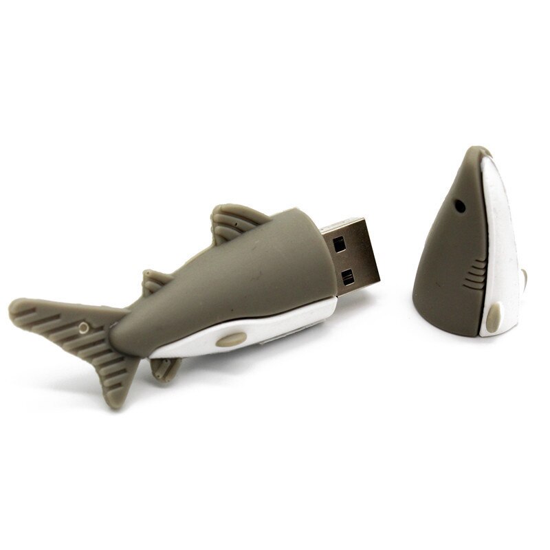 Binful U Disk 64 Gb Pen Drive Shark Stijl 4 Gb 8 Gb 16 Gb 32 Gb Usb Flash Drive
