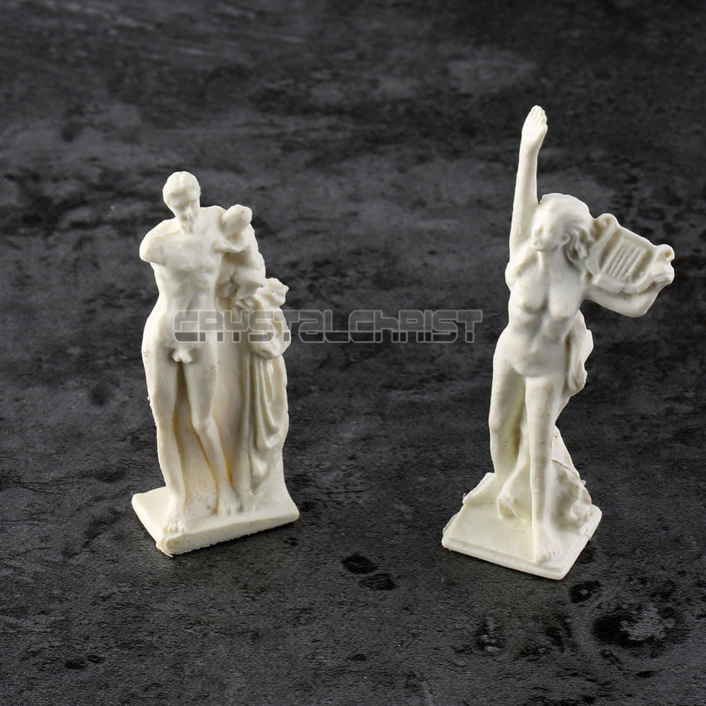 13 stuks standbeeld sculptuur fontein model trein spoorweg  ho 1:87 schaal architectuur