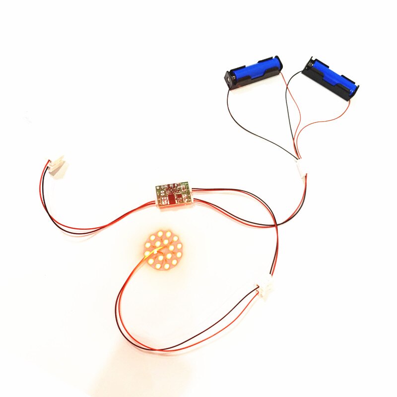 DIY KIT 5V 200mA 1W 2.5W Solar Panel with 0.6A Solar lamp Light controller 3.7V 5V 600ma with 3.7V 5W LED
