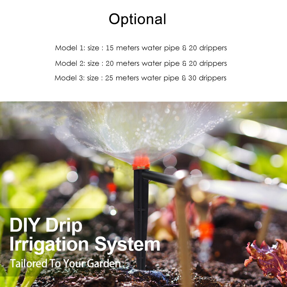 Irrigation System Plant Watering Irrigation Drip Kit Accessories Garden Watering System Intelligent Drip Irrigation System Tool