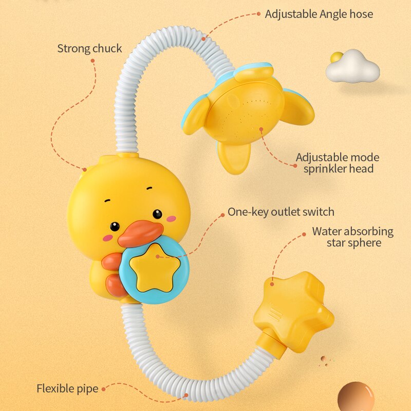 Neue Schlecht Spielzeug Für Baby Wasser Spiel Modell Wasserhahn Dusche Wasser sprühen Spielzeug Für freundlicher Spritzen Sprinkler Badezimmer freundlicher