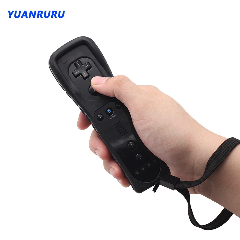 Controller Gamepad remoto Wireless 2 in 1 per Nintendo Wii Nunchuck con custodia in Silicone sensore di movimento SYNC Gamepad