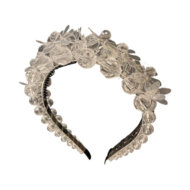 Parel Kristal Bloem Hoofdband Rococo Wind Kleine Verse Hoofdband Niche Gevoel Van Lente Super Fee Haar Accessoires