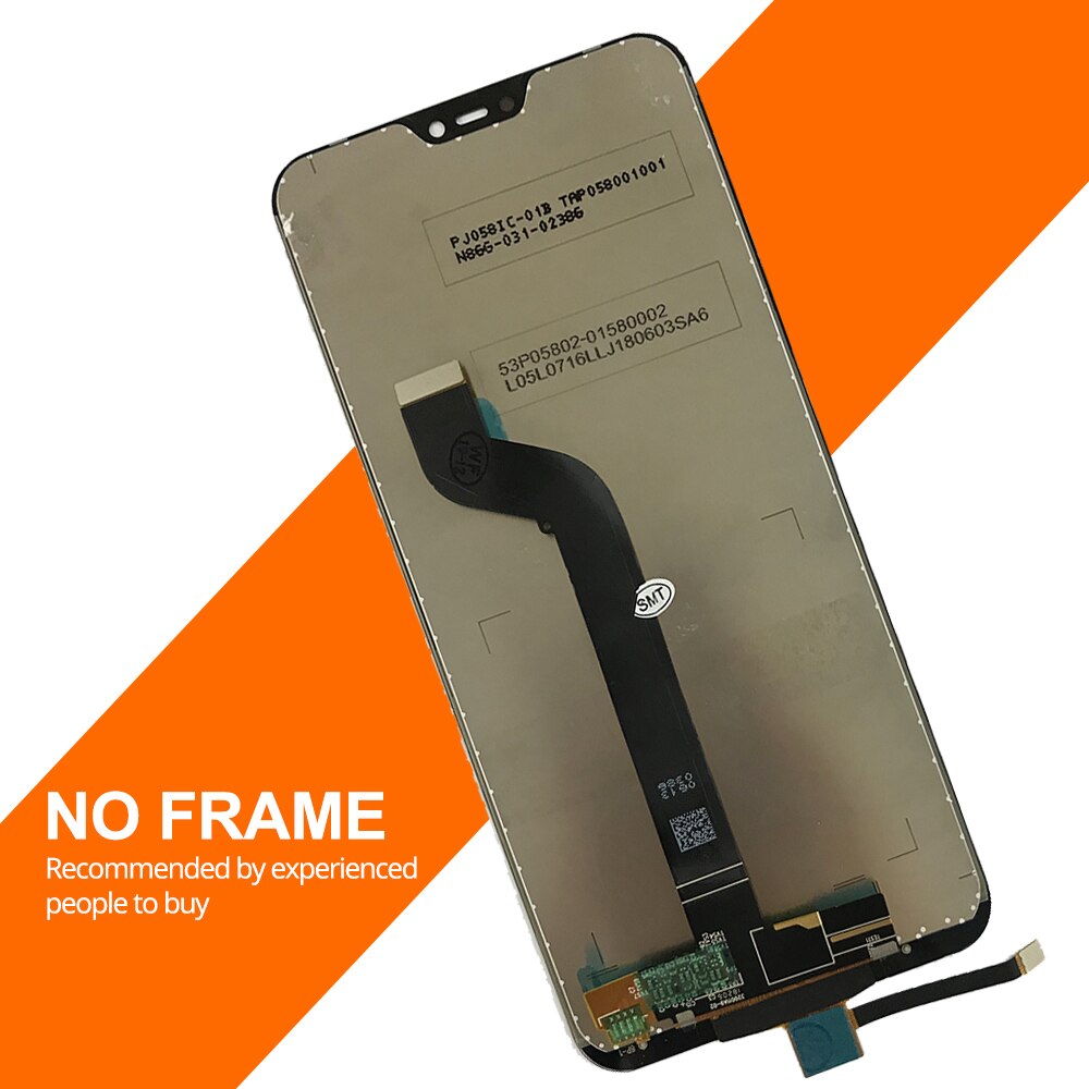 5.84 "Lcd Display Voor Xiaomi Mi A2 Lite Lcd Touch Screen Digitizer Vervanging Voor Redmi 6 Pro Lcd